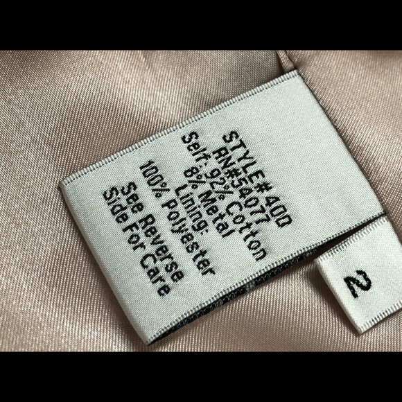 CAbi Light Peach/Pink Ruffled Jacket - Picture 6 of 8